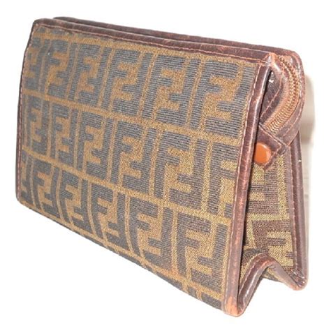 fendi vintage pochette|fendi toiletry pouch.